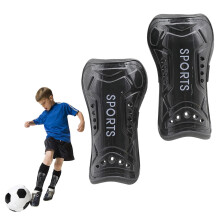 Football Shin Guards - Impact Resistant Protection for Junior Boys and Girls Soccer