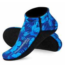 Summshall Neoprene Socks, 3MM Anti-Slip Wetsuit Socks for Men Women Shorty Warm Fin Socks Thermal Swimming Socks for Cold Water Snorkeling Kayaking Be