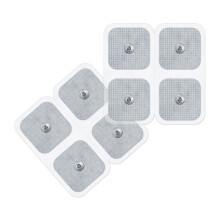 Beurer Replacement Set of Self-Adhesive Gel Electrode Pads, 45 x 45 mm, Electrodes for TENS and EMS, suitable for EM 49 / EM 80 / EM 41 / EM 40