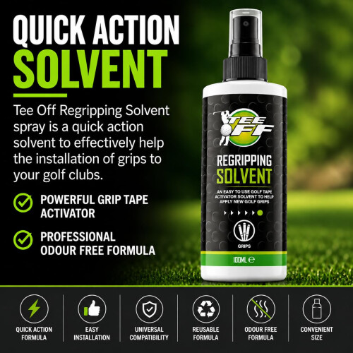 Tee Off Golf Regripping Solvent Spray, 100ml 1