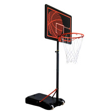 Bee-Ball Portable Basketball Hoop & Stand (Up to 7ft) | Shatter-Resistant Backboard | Outdoor Free Standing System for Kids and Adults (2026 Upgrade)
