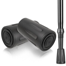 Walking Stick Rubber Tips,Walking Poles Rubber Tips Ferrules,2pcs(11mm)