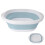 Admygo Thickened Collapsible Washing Up Bowl, Space Saving Camping Sink 1