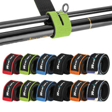 Realure 12pcs Fishing Rod Straps, Adjustable Neoprene Rod Bands