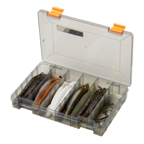 Savage Gear Gravity Stick Kit - 49 Piece Slim-Profile, Long Casting Range of Soft Lures, Silver