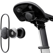 Bone Bike Air Tracker Tag Strap, Hidden Bicycle GPS Tracker Case for AirTag