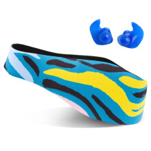 Qshare Swimming Headband,Ear Band Swimmer Ear Protection,Adjustable Neoprene Ear Guard and Hair Guard for Kids, Toddlers and Adults