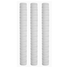 Skyhi Premium Chevron Pack of 3 Cricket Bat Grip - Grips For Cricket Bats | Excellent Shock Absorption Rubber Cricket Bat Grips (Chevron Ring White)