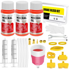 BIBOKLTIY Brake Bleed Kit for Shimano, Hydraulic Disc Bike Brake Bleeding