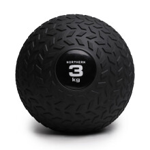 Fashion Thirsty NORTHERN Tyre Tread Fitness Slam Ball, No Bounce Medicine Ball, Heavy Duty Rubber, Strength Training, Core, Gym & Home Workout, Bootca