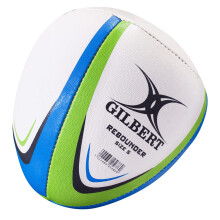 Gilbert 42097405 Specialist Training Rebounder Match Ball - White/Blue/Green, Size 5