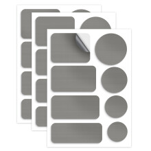 Skystuff 24PCS Self-Adhesive Nylon Repair Patches for Tent, Down Jacket, Clothing & Puffer Coat - Heavy Duty Waterproof Fabric Tape Repair Kit for Out