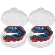 2 x Youth Junior Gum Shield Mouth Guard for Kids Dental Protection for Boxing MMA Martial Arts Hockey Rugby Karate Shock Absorbing Sports Mouthguard (