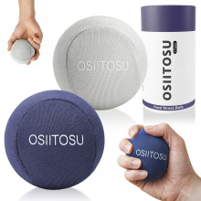 OSIITOSU Squeeze Ball 2PCS Stress Balls for Adults Hand Exercise Balls Hand
