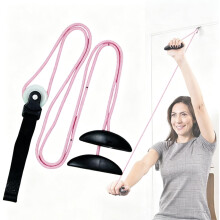 Shoulder Exercise Pulley Shoulder Pulley for Physiotherapy Doorway Shoulder Exercise Pulley Rotator Cuff Exerciser for Arm Rehabilitation Frozen Tend