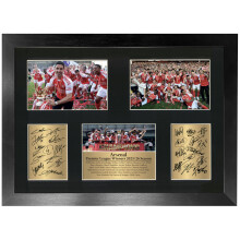 Autograph Premier League WINNERS 2025/26 Signed Team Squad Print A3 Black Frame Champions Framed Memorabilia Photo Display 46cm x 34cm Gifts Printed P