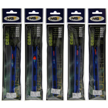 10x Deluxe Barbless Pole Float Rigs Lightweight For Coarse, Match or Carp Fishing Tackle Bait Lure (10 X Coarse Pole Rigs)