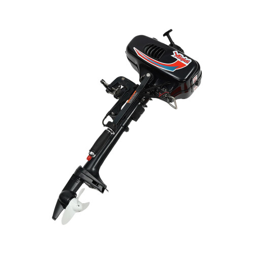 0.34 Gal 2 Stroke Boat Engine | Outboard Motor, Water Cooling 1.45kw 52cc