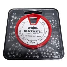 Blackwater Metal Fishing Weights Sinkers Super Soft Refill Split Shot Tub Dispenser 120g Carp Trout Salmon Sinker Lure Float Assroted Drop AA AAA BB F