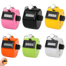 Musiook 6 Pack Clicker Counter Set, Durable Handheld Tally Counter with 4-Digit Display, Mechanical Counting Device for Teachers, Coaches, Knitting, G
