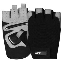 WFX Gym Gloves Training Weight lifting Gloves for Men Women Wrist Support Padded Extra Grip Palm Protection Fitness Workout Gloves Cycling,Hanging,Pul