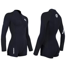 Two Bare Feet Women's Neoprene One-Piece Wetsuit – Premium Swim Suit for Surfing, Swimming, Scuba Diving & Water Sports, Flexible, Durable, Multiple