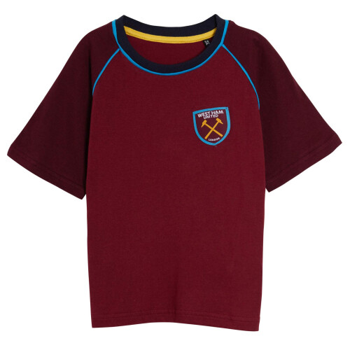 West Ham United Kids Short Pyjamas 7-8 Years 1