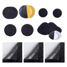 Bliceon 13Pcs Canvas Repair Patch, Self-Adhesive Fabric Repair Patches, Waterproof Repair Patches for Car Seats Sofas Curtain Tents Furniture Awnings