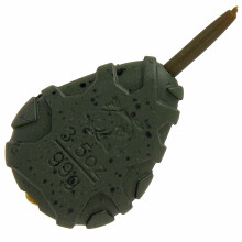 10x Fishing Weights Inline Flat Pear Carp Tackle 1.5oz-3.5oz