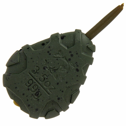 10x Fishing Weights Inline Flat Pear Carp Tackle 1.5oz-3.5oz