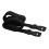 Longridge Golf Trolley Straps with Clips, Black 1