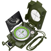 Proster Compass for Hiking Waterproof Navigation Clinometer Sighting