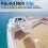 sourcing map Boat Hatch with Screws 6" Round White 5