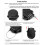 QWORK 3 Digit Combination Lock, Cable Lock, Security Password Lock, 77cm Retractable Cable for Luggage, Bike, Ski, Snowboard 4