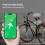 Bone Bike Air Tracker Tag Strap, Hidden Bicycle GPS Tracker Case for AirTag 2