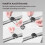 Bone Bike Air Tracker Tag Strap, Hidden Bicycle GPS Tracker Case for AirTag 4