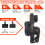 AEYINO Bicycle Disc Mechanical Brake Kit Line Pulling Disc Brakes Caliper 3