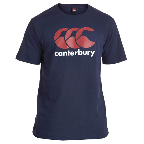 Canterbury Men's CCC Logo Training T-Shirt, Navy, Small 2