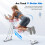 MERACH Ab Machine, Dual Track Ab Trainer, Foldable for Home Gym, Pink 3