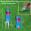 FINGER TEN Golf Divot Repair Tool 1/2 Pack (Grey+Black+Blue-3 Pack) 4