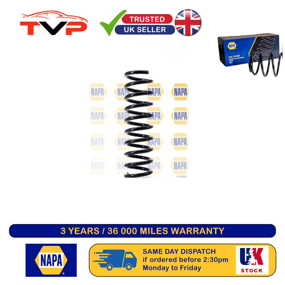 Coil Spring Rear NCS1404 NAPA Suspension 1502445 1502449 1508535 1508536 1510753 - Image 10