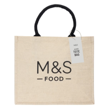M&S Juco Tote Bag Shopping Tote Bag M&S Bag