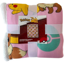 Karo Sherpa - POKEMON - Pikachu Evoli Rotary - 100 x 150 cm