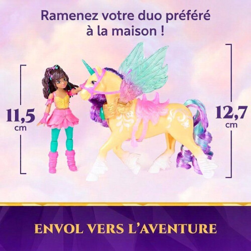 Spin Master Ava And Leaf Magical Wings - Unicorn Academy - SPINMASTER - From 4 Years Old 2