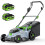 ETOOLAB 40V Cordless Lawnmower, 42cm Cut, Brushless, For Medium Gardens 1