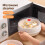 (Single)Food Grade Multifunctional Microwave Steamer Thickened Heating Box For Use Daily 2