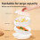 (Single)Food Grade Multifunctional Microwave Steamer Thickened Heating Box For Use Daily 4