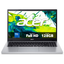 Acer Aspire Go 15 AG15-32P Laptop - Intel Core 3 N355, 8GB RAM, 128GB UFS, Integrated Graphics, 15.6" Full HD LED Display, Windows 11, Silver