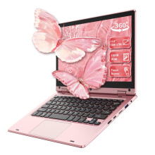 LEEDOW 11.6 inch Touchscreen Laptop | Laptop 6GB RAM 128GB SSD Celeron N4020, Mini Laptop Support TF Card, Dual-Band WiFi Bluetooth USB 3.02