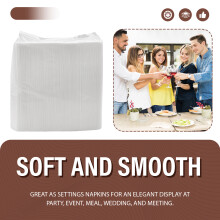 Asciugamani per Ospiti Asciugamani nel Tessuto Usa e Getta Come Tovaglioli Carta Soffici,Assorbenti,Asciugamani di Carta per Cucina,Bagno,Feste,
